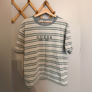 Vintage GUESS Embroidered Logo Tee
